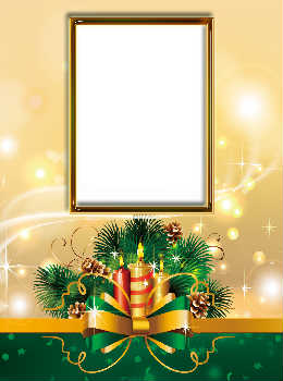 Free cards and frames for Christmas with your photo