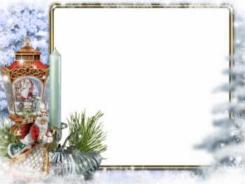 Free cards and frames for Christmas with your photo