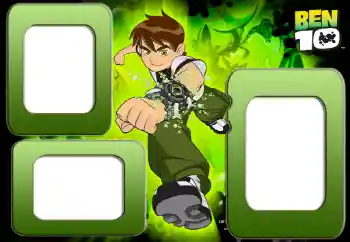 An inscription on the frame: Ben 10