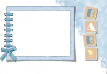 An inscription on the frame: Baby