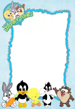 An inscription on the frame: Baby Looney Tunes