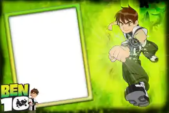 An inscription on the frame: Ben 10