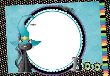 An inscription on the frame: Boo