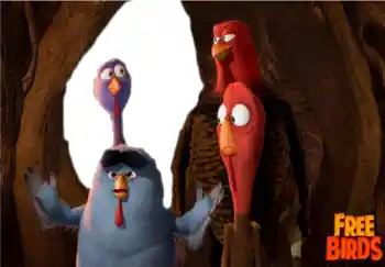 An inscription on the frame: Free Birds