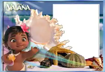 An inscription on the frame: Vaiana