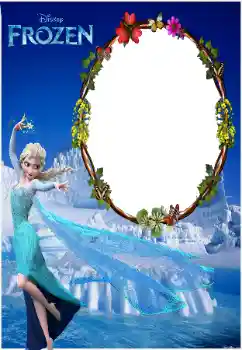An inscription on the frame: Frozen