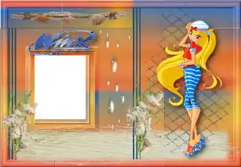 An inscription on the frame: WinX An inscription on the frame: WinX