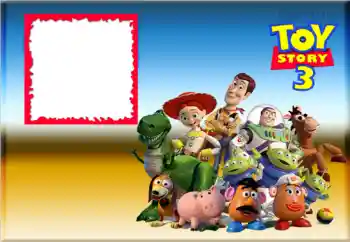 An inscription on the frame: Toy Story An inscription on the frame: Toy Story