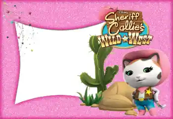 An inscription on the frame: Sheriff Callies An inscription on the frame: Sheriff Callies