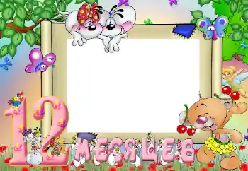 An inscription on the frame: 12 month An inscription on the frame: 12 month