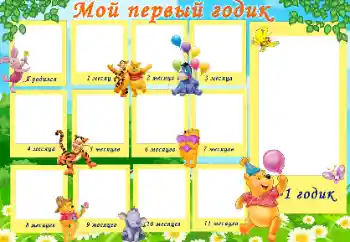 An inscription on the frame: 1 year An inscription on the frame: 1 year