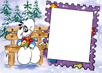 Photo effect from category Winter fun № 1161 Photo effect from category Winter fun № 1161