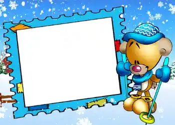 Photo effect from category Winter fun № 1162 Photo effect from category Winter fun № 1162