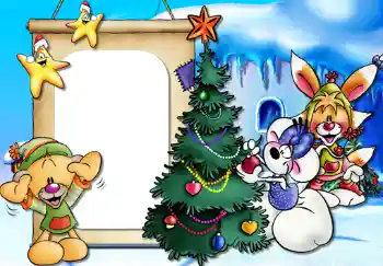 Photo effect from category Winter fun № 351 Photo effect from category Winter fun № 351