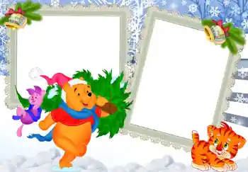 Photo effect from category Winter fun № 380 Photo effect from category Winter fun № 380