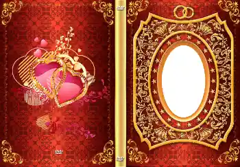 An inscription on the frame: Our wedding