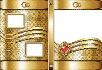 Photo effect from category DVD covers № 4544. An inscription on the frame: WEDDING