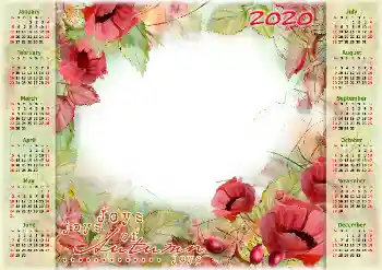 An inscription on the frame: 2026