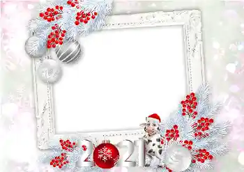 An inscription on the frame: 2026