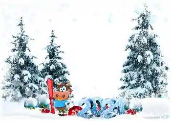 An inscription on the frame: 2026