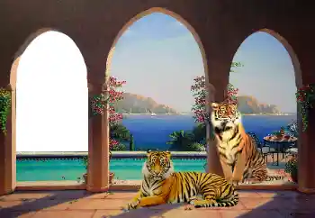 An inscription on the frame: 2026