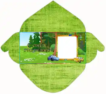 Photo effect from category Labels № 142387. An inscription on the frame: Happy Birthday!