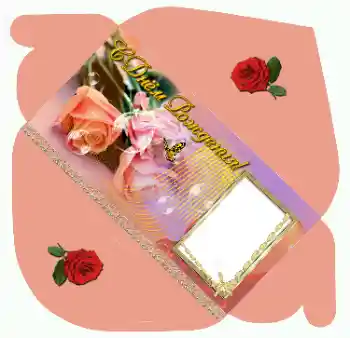 Photo effect from category Labels № 142394. An inscription on the frame: Happy Birthday!