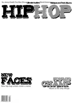 An inscription on the frame: HipHop