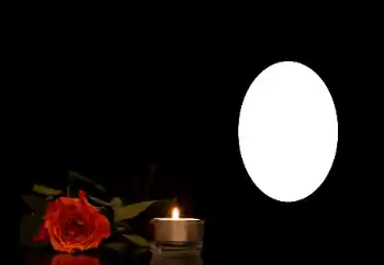 Photo effect from category Mourning tape № 194224. An inscription on the frame: Eternal memory!