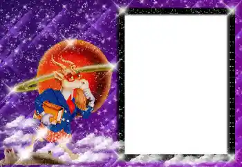 An inscription on the frame: Capricorn An inscription on the frame: Capricorn