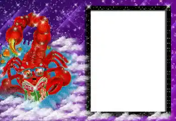Photo effect from category Zodiac Signs № 162133. An inscription on the frame: Scorpio