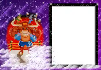 Photo effect from category Zodiac Signs № 162135. An inscription on the frame: Taurus