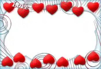 An inscription on the frame: Love An inscription on the frame: Love