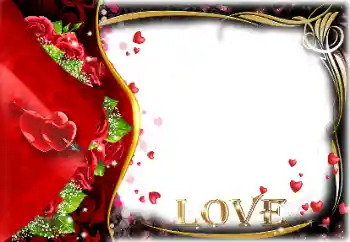 An inscription on the frame: Love An inscription on the frame: Love