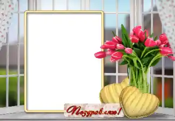 An inscription on the frame: Congratulations!