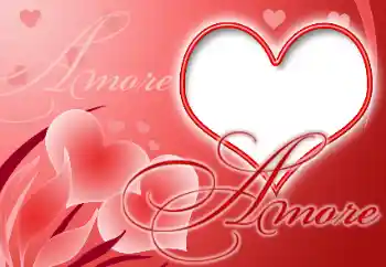 An inscription on the frame: Amore