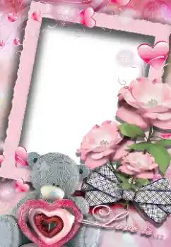 An inscription on the frame: Love is... An inscription on the frame: Love is...