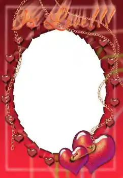 An inscription on the frame: Its Love!!!