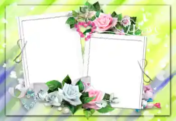 An inscription on the frame: Love