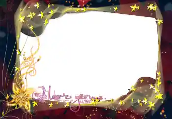 An inscription on the frame: I love you An inscription on the frame: I love you