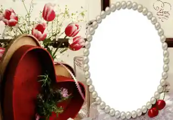 An inscription on the frame: Love An inscription on the frame: Love