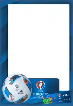 An inscription on the frame: Soccer