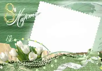 An inscription on the frame: Women's Day An inscription on the frame: Women's Day