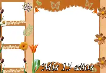 An inscription on the frame: Happy Birthday!