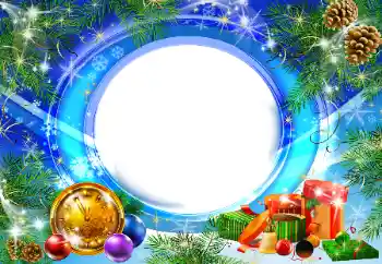 Photo effect from category New Year cards № 193049