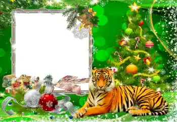 Photo effect from category New Year cards № 194162
