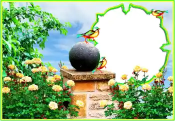 An inscription on the frame: Congratulations!