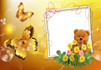 An inscription on the frame: Congratulations!