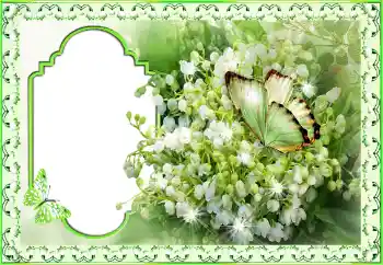 An inscription on the frame: Congratulations!