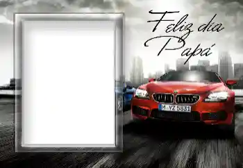 An inscription on the frame: Feliz dia del padre